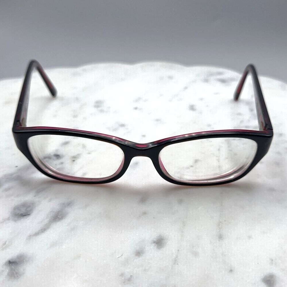 DKNY DY 4646 3624 Orange Black Violet (Pink) Eyeglasses Frames Only 53-17-140